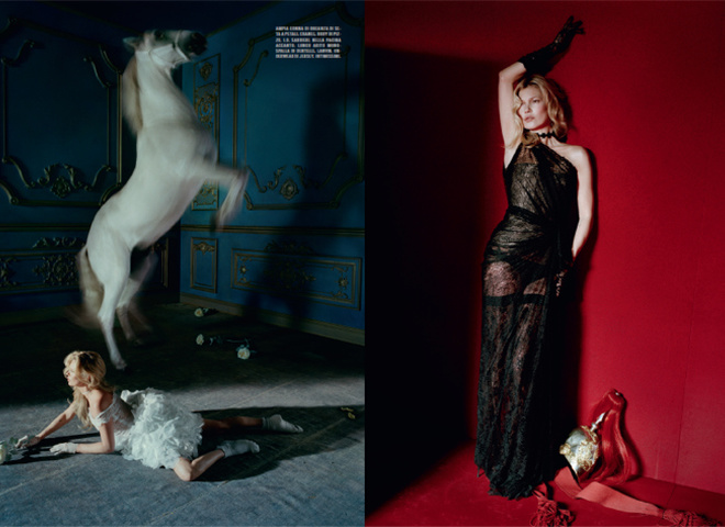 Кейт Мосс для Vogue Italia