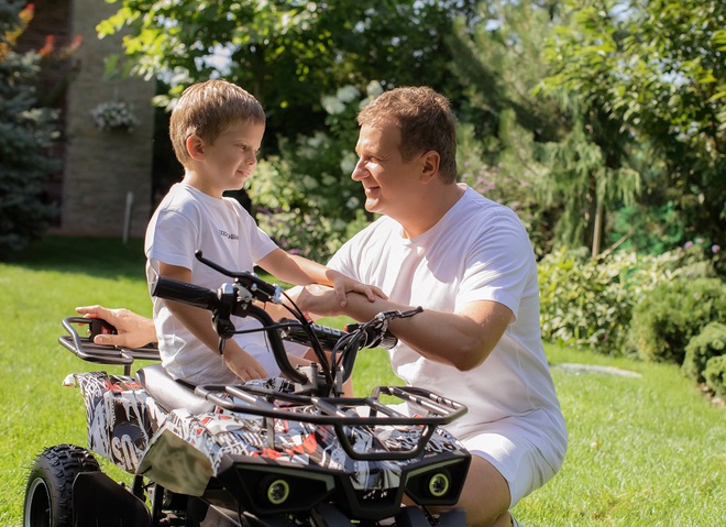 Юрий Горбунов с сыном Иваном