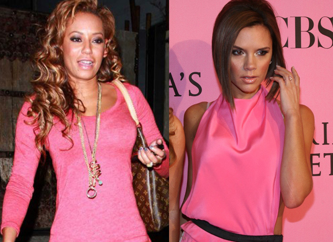 Вікторія Бекхем та Мел Бі