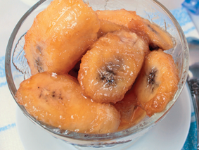 Бананы с ромом