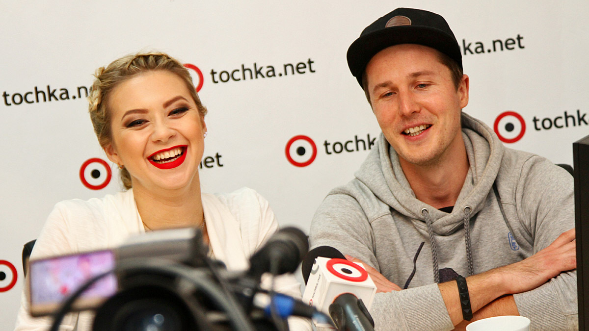 Дима Обризан и Полина Логунова