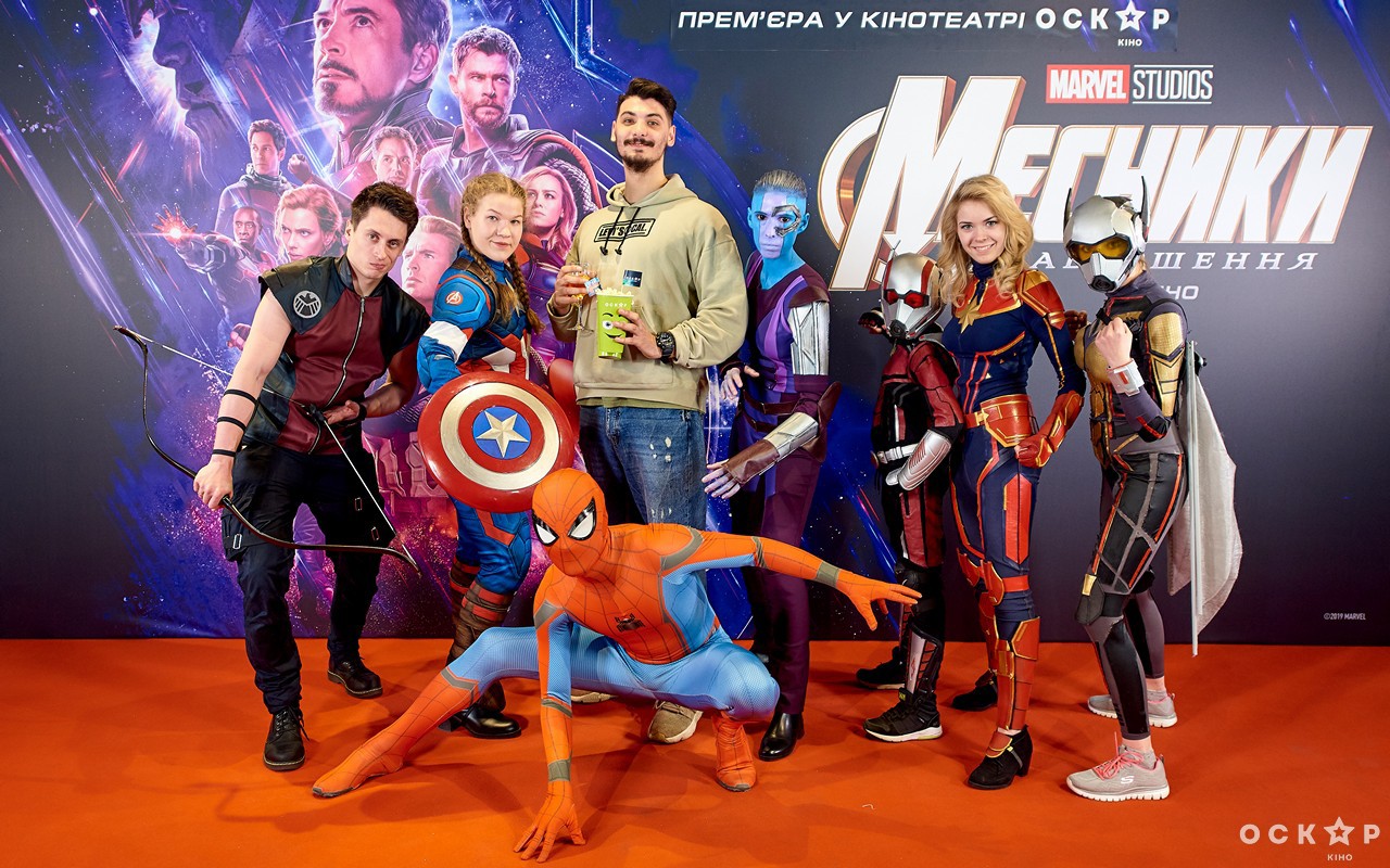 В Киеве состоялась премьера фильма "Мстители: Финал"