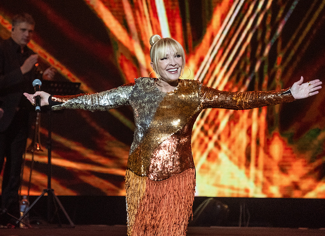 Лайма Вайкуле выступила в Киеве