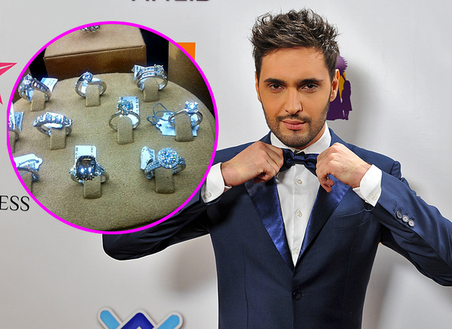 Козловский присмотрел кольцо для свадьбы