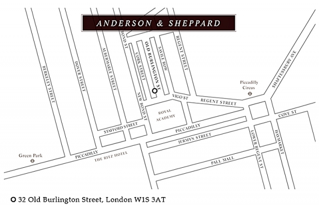 Сэвил-Роу: экскурсия в самое сердце британской моды: ателье Anderson & Sheppard
