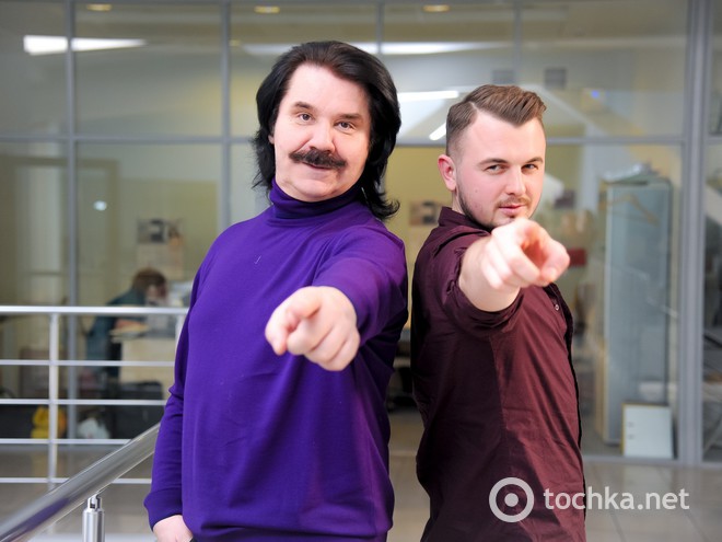 Павел Зибров и Женя Янович в гостях у tochka.net