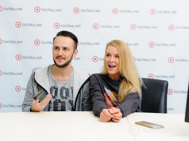 On I Ona в гостях у tochka.net