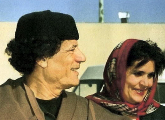 Муаммар Каддафі та Софія Фаркаш