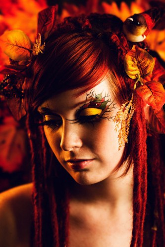 Необычные макияжи