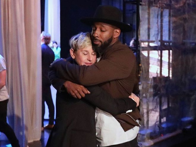 Эллен Дедженерес и Стивен Босс