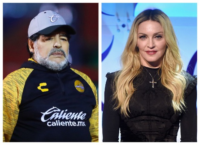 Диего Марадона и Мадонна