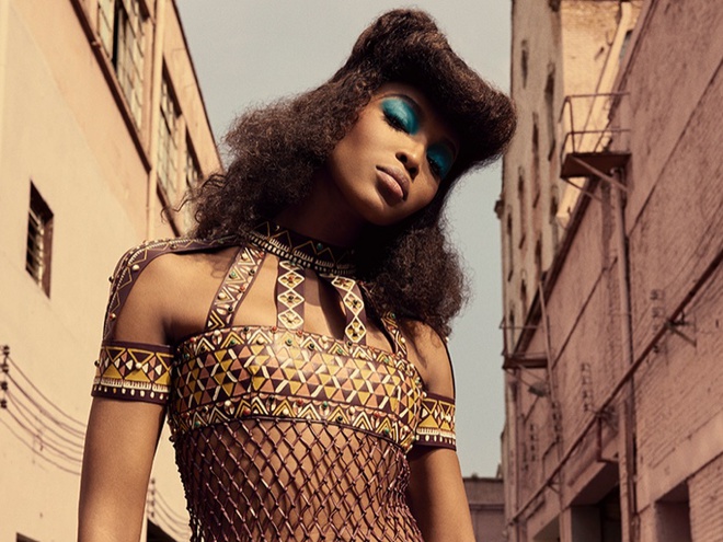 Наоми Кэмпбелл для Vogue Brazil's