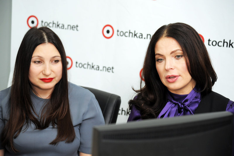 Инна Силантьева и Влада Литовченко