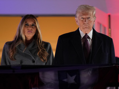 Трамп запостив архівне фото з весілля з Меланією на честь 20-ї річниці шлюбу