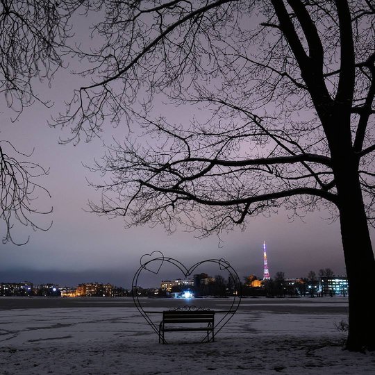 Зима пришла: снежные пейзажи украинских городов