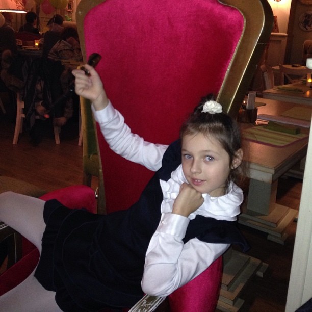 Анастасия Волочкова с дочерью