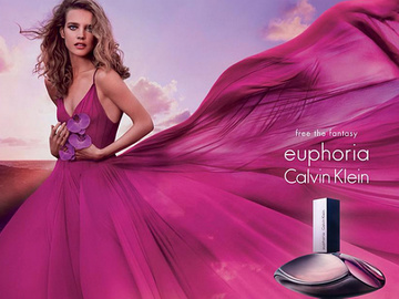 Ейфорія: Наталія Водянова в рекламній кампанії аромату Calvin Klein