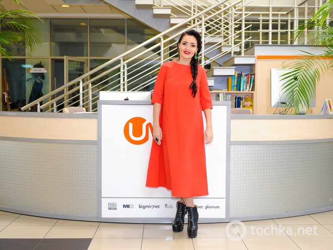 Анна Добриднєва в гостях у tochka.net