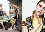 Кара Делевинь в весенней рекламной кампании DKNY Кара Делевинь в весенней рекламной кампании DKNY