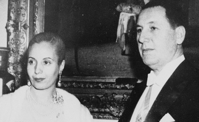 Ева Дуарте і Хуан Перон