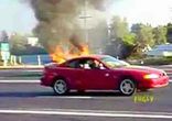 Горящий Ламборгини