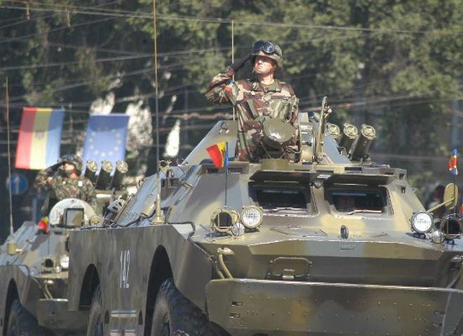 Военный парад в День независимости Молдовы