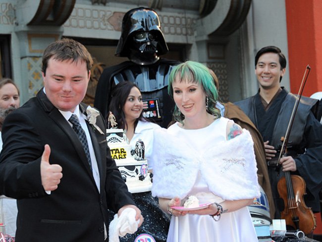 Свадьба в стиле "Звездных войн"