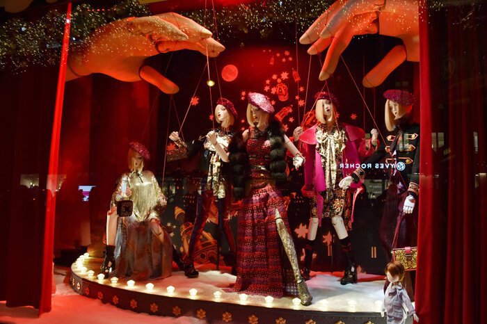 Найгарніші різдвяні вітрини світу: Самые красивые рождественские витрины мира: Printemps