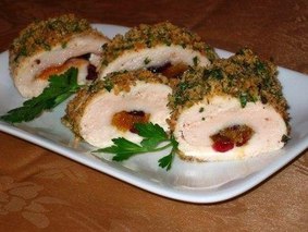 Куриные рулетики