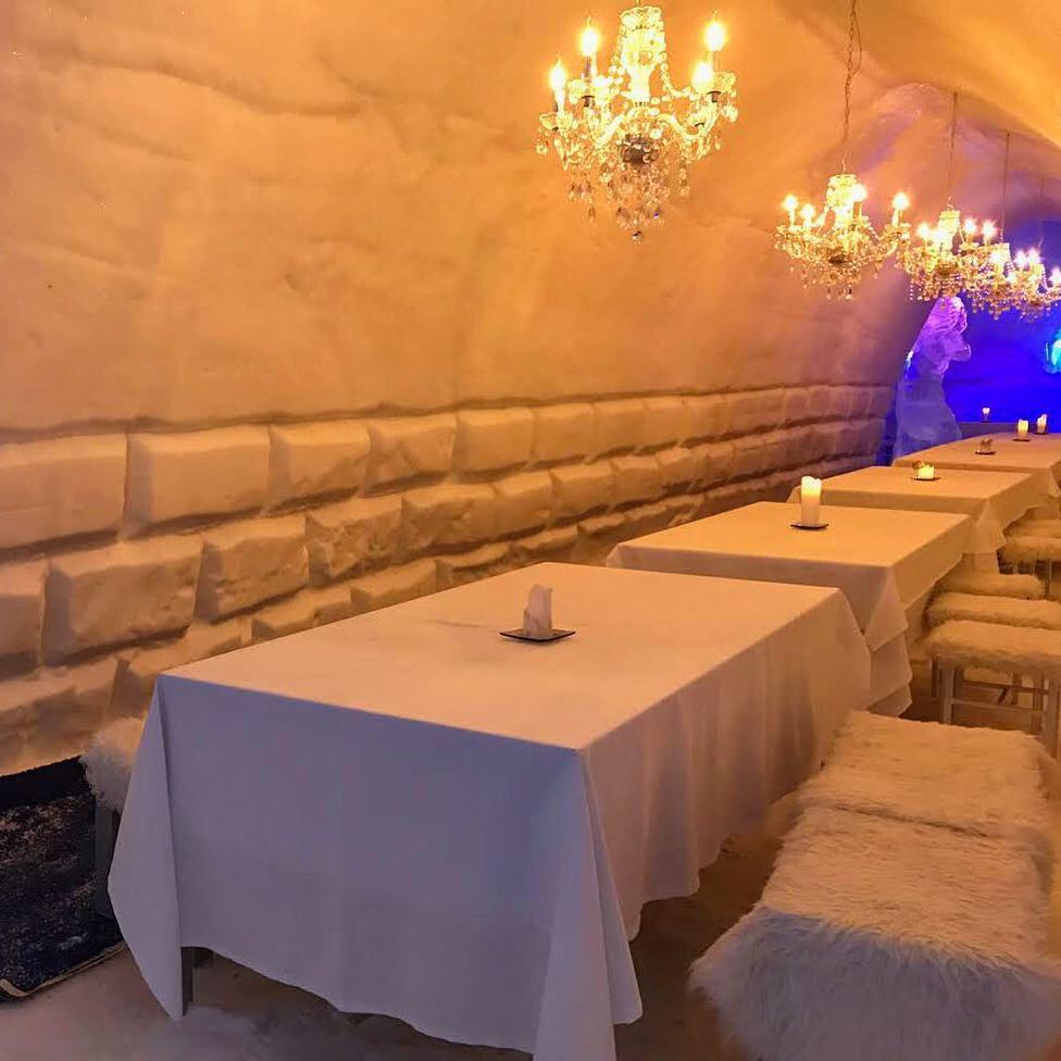 10 самых оригинальных ресторанов мира: Snow Castle Restaurant. Кеми, Финляндия