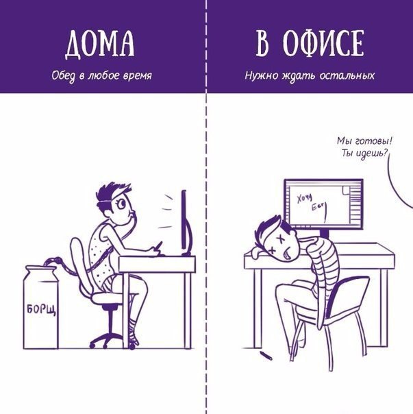 Работа на дому & в офисе