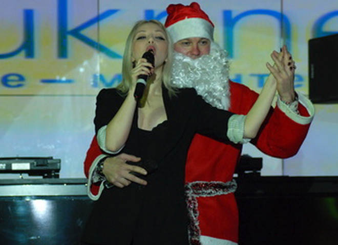 Ттмофей Нагорный примерял образ Санта Клауса