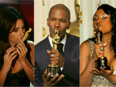 Самые яркие поцелуи звезд на "Оскаре"
