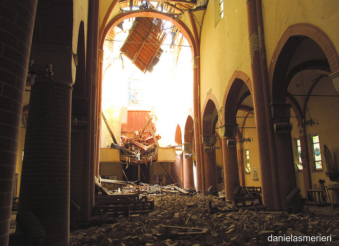 Землетрясение в Италии сегодня