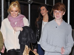 Линдси Лохан и Дакота Коди Лохан