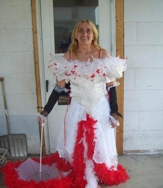 Страшно "красивые" свадебные платья