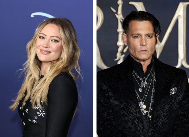 Хіларі Дафф та Джонні Депп