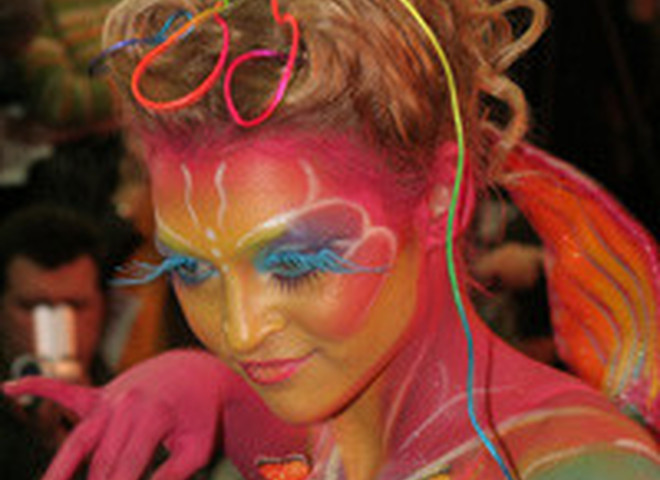 Конкурс боди-арта<br />Фотограф: Дмитрий Ромас