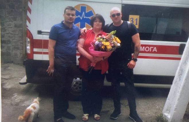 Алекс Якутов с мамой