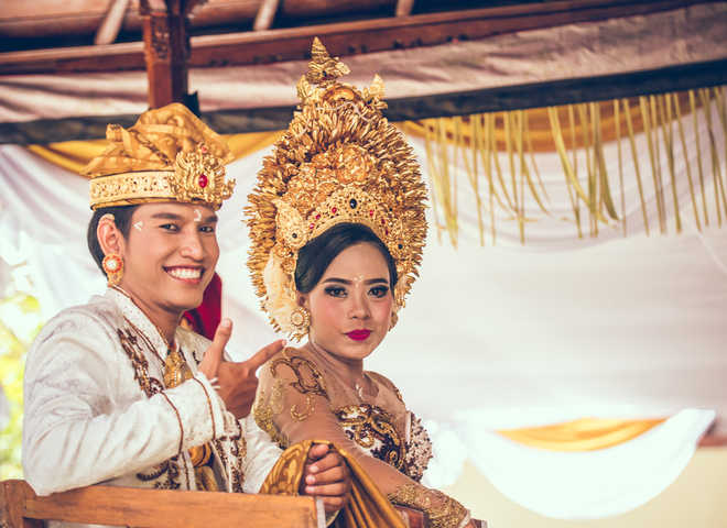 Традиционная свадьба на Бали