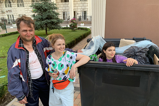 Лілія Цвелікова і Анна Остапенко