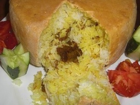 Бочонок с пловом