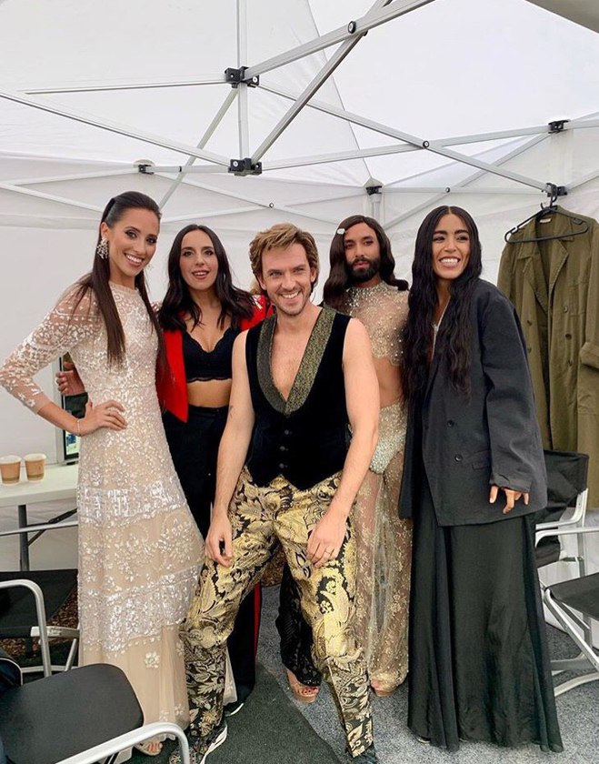 Джамала на съемках фильма о "Евровидении"