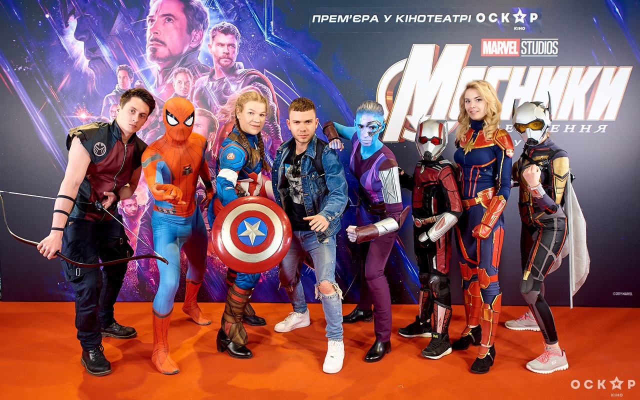 В Киеве состоялась премьера фильма "Мстители: Финал"