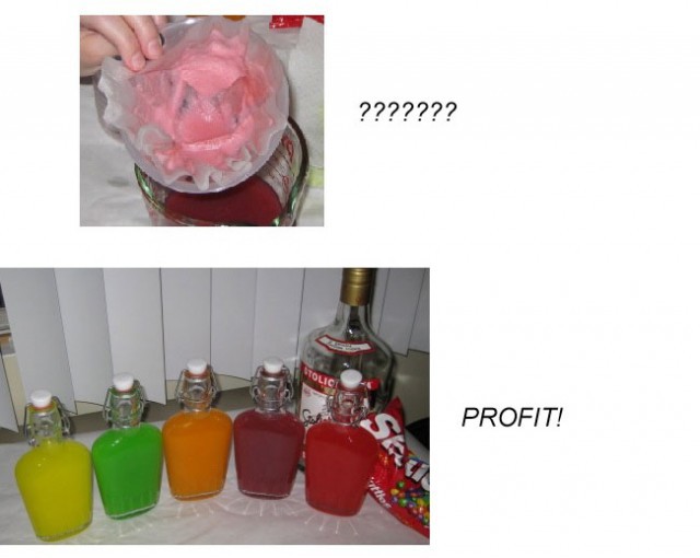 Рецепт алко радуги