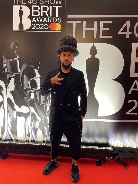 Дмитро Монатік на Brit Awards 2020