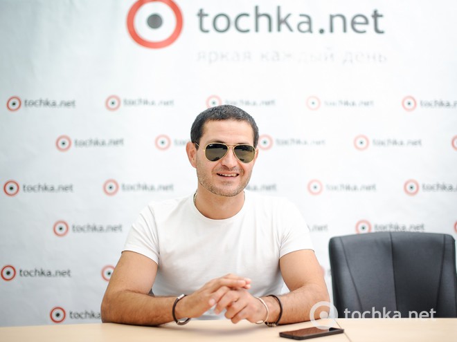 Дар'я Трегубова та Ахтем Сейтаблаєв в гостях у tochka.net 