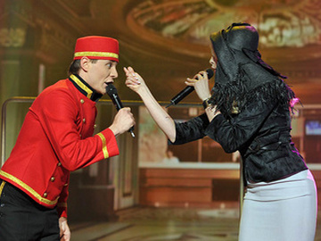 Сергей Лоб и Оля Полякова