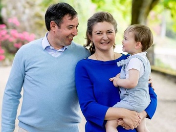 У наслідного принца Люксембурга Гійома та його дружини Стефанії народилася друга дитина