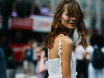 Українська модель Ірина Кравченко на Тижні моди в Нью-Йорку
